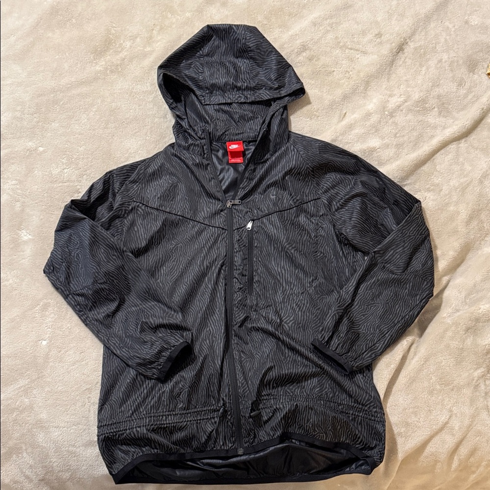Nike Black Windbreaker Jacket